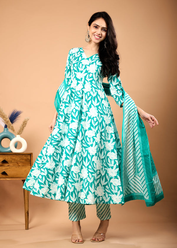 ERIN GREEN HANS CRAFTED COTTON SUIT SET